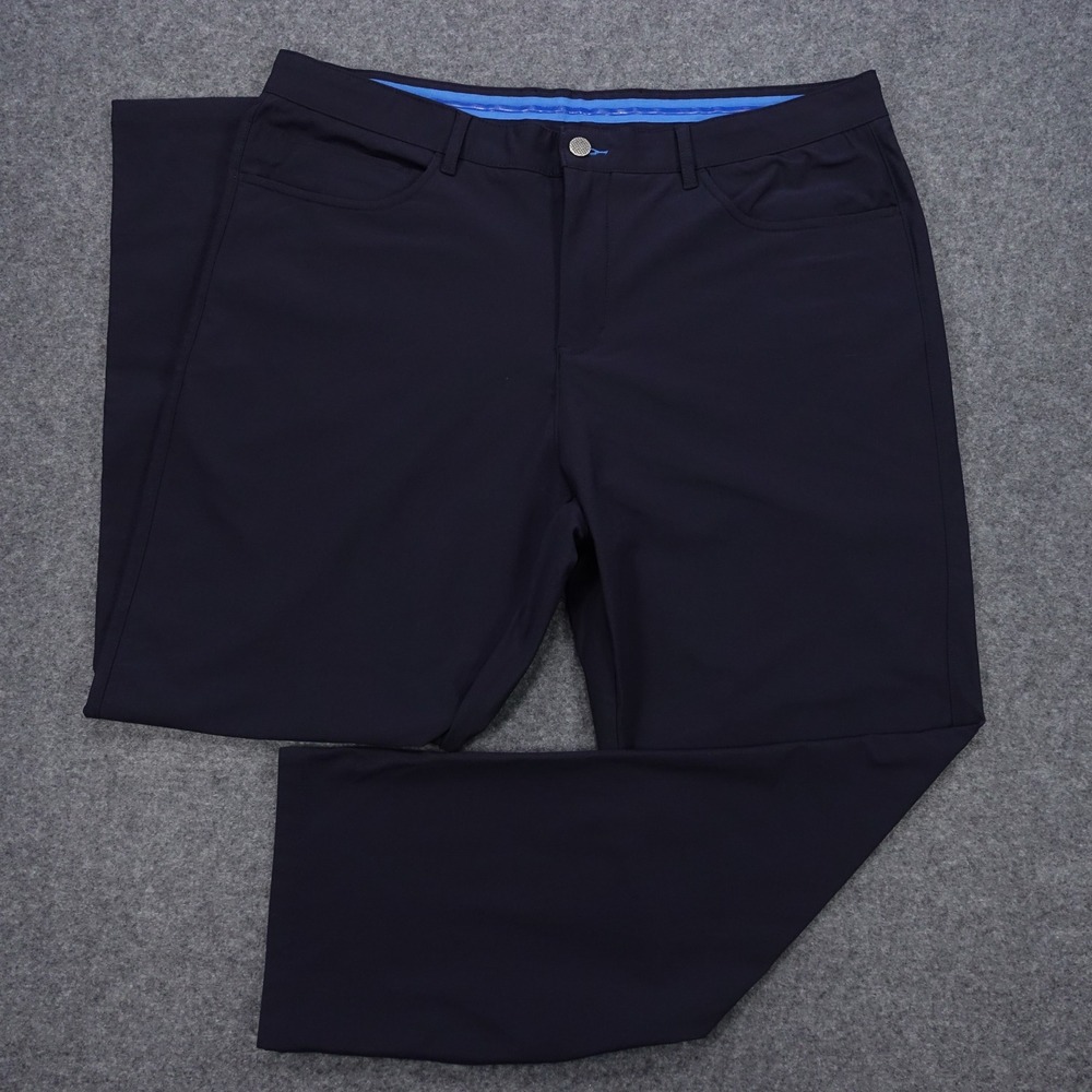 Twillory Performance Pants Men 40x32 Technical Fabric Tailored Fit Navy Blue